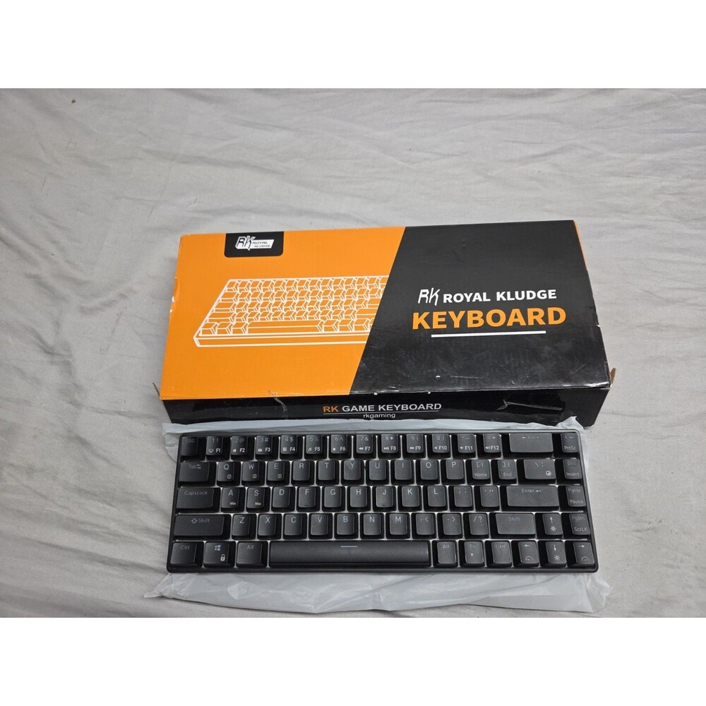 Mechanical Gaming Wireless Keyboard Royal Kludge RK61 Red Switch Hot-Swap